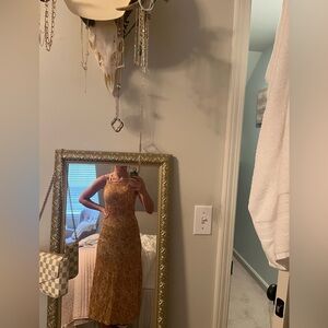 Cutest dress from Old Navy! Western and Boho vibe it is a maxi/midi length!